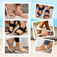 💕Γυναικεία σανδάλια με υφασμένο ελαστικό λουράκι και παχύ τακούνι 👡