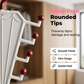 🎉Αγόρασε 1 Πάρε 1 Δωρεάν🔥 🔥Multi-Functional V-Shaped Double Sided Hanger Storage Rack