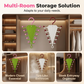 🎉Αγόρασε 1 Πάρε 1 Δωρεάν🔥 🔥Multi-Functional V-Shaped Double Sided Hanger Storage Rack