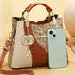 👜 50% ΕΚΠΤΩΣΗ! ✨ Τσάντα τύπου μπουκέτο με σχέδια – 3 τρόποι μεταφοράς, ευρύχωρη, ρετρό στυλ 🌼