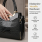 💎 ΕΚΠΤΏΣΕΙΣ 49%✨👜Γυναικεία τσάντα σε στυλ βιντάζ με γυαλιστερό ανάγλυφο κροκό – Κομψή, ευρύχωρη και φυσικά κομψή💃