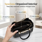 💎 ΕΚΠΤΏΣΕΙΣ 49%✨👜Γυναικεία τσάντα σε στυλ βιντάζ με γυαλιστερό ανάγλυφο κροκό – Κομψή, ευρύχωρη και φυσικά κομψή💃