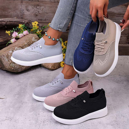 ✨49% ΕΚΠΤΩΣΗ! 👟 Γυναικεία παπούτσια περιπάτου με πλέγμα και αερατότητα💃
