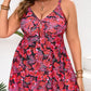 🌺 LIMITED-TIME 50%🏖️Vibrant Floral 2-Piece Beach Set – Mini Swimdress + Triangle Bikini | Adjustable Bow-Tie Bust, Removable Padding & Quick-Dry | Perfect Vacation Outfit (L-4XL)☀️