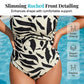 👙50% ΕΚΠΤΩΣΗ!✨Γυναικείο ολόσωμο μαγιό με σχέδιο – Σούρα στο μπροστινό μέρος, τροπικό μοτίβο, ρυθμιζόμενοι ιμάντες🌊
