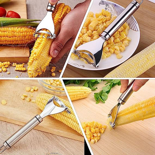 🔥1+1 ΔΩΡΕΑΝ✨🌽Μηχανή αποφλοίωσης και αποκοκκισμού καλαμποκιού από ανοξείδωτο χάλυβα💯