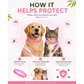 🐶😺ΈΚΠΤΩΣΗ 50 %🔥Ρυθμιζόμενο κολάρο κατά των ψύλλων και των κροτώνων για κατοικίδια