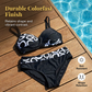 🌺👙ΈΚΠΤΩΣΗ 49 %✨ Μπικίνι δύο τεμαχίων με μοτίβο και σμιλευτική δράση –🌊πληρωμή κατά την παράδοση💕