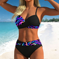 🌺👙ΈΚΠΤΩΣΗ 49 %✨ Μπικίνι δύο τεμαχίων με μοτίβο και σμιλευτική δράση –🌊πληρωμή κατά την παράδοση💕