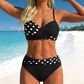 🌺👙ΈΚΠΤΩΣΗ 49 %✨ Μπικίνι δύο τεμαχίων με μοτίβο και σμιλευτική δράση –🌊πληρωμή κατά την παράδοση💕