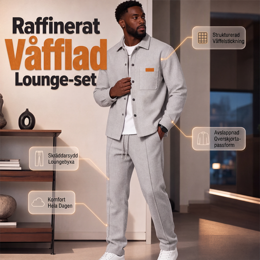 Nyhet✨ 🧥 Modern tvådelad set för män i premiumkvalitet – avslappnad stil för kontor och helg