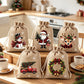 🎄 50% ΕΚΠΤΩΣΗ! 🎁 Χριστουγεννιάτικες τσάντες δώρων - Χριστουγεννιάτικα μοτίβα, κορδόνι περίσφιξης και ανθεκτικό υλικό ✨🎅