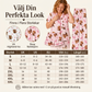 🌼Pyjamasset Dam med Highland Cow-mönster – Mjukt & Mysigt 3-delat Set