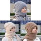 🧶Stickat 2-i-1 Set: Varm Mössa & Halsduk för Damer – Mjuk & Elegant