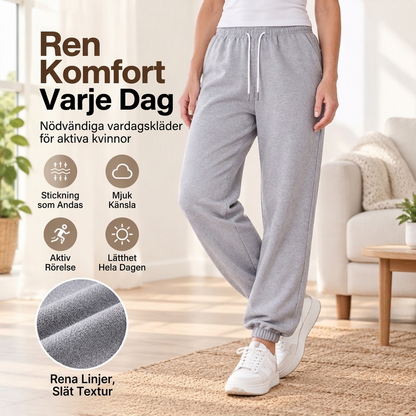 👖 Dambyxor för vardagsbruk med dragsko