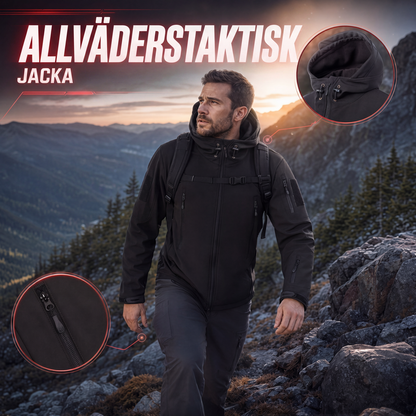 🧥 Vattentät och varm utomhusjacka för män – Skyddar mot väder och kyla ✨