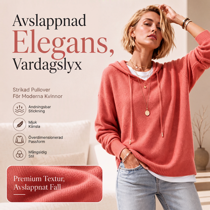 ❄️Damledig huvtröja med dragsko丨Mångsidig丨Modern丨Vinter✅️