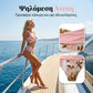 🌈40% ΕΚΠΤΩΣΗ!✨👙Γυναικείο μπικίνι με ψηλή μέση και λουλουδάτο μοτίβο!  Απολαύστε την κομψότητα και την άνεση στην παραλία! 😎✨