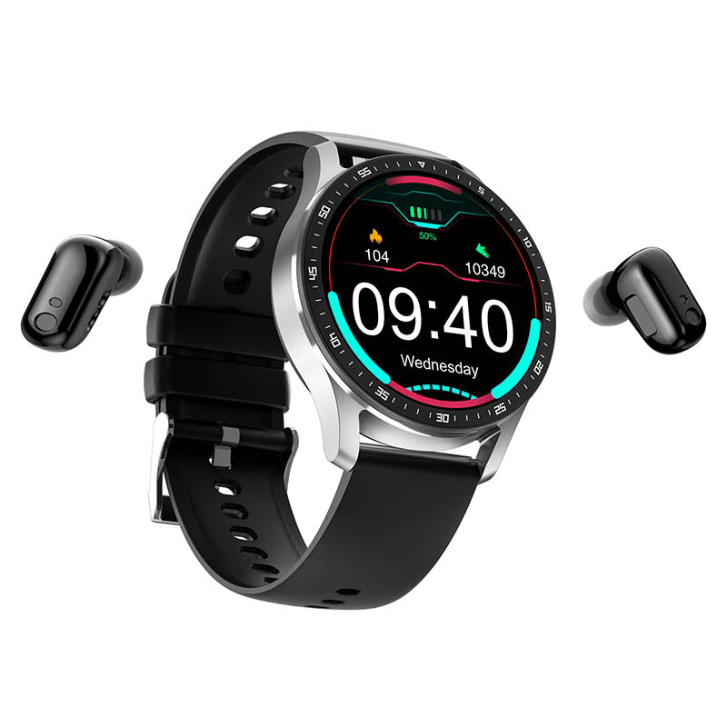 ⌚ Smartwatch 2 w 1 ze słuchawkami dousznymi