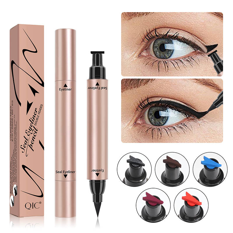 💥 Kup 1 i otrzymaj 1 gratis 🥰 Trójkątny eyeliner w płynie z podwójną główką