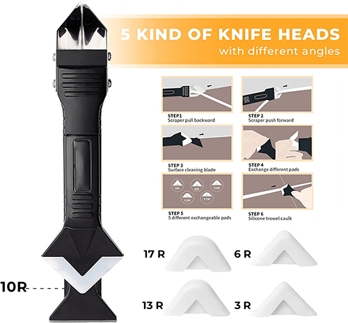 Narzędzie do usuwania szczelin 3 w 1, narzędzie do skrobania