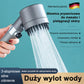 🌊 Głowica prysznicowa z masażem【3 tryby wody】