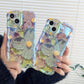 Etui na telefon iPhone z kolorowym obrazem olejnym